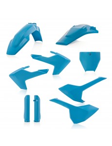 KIT PLÁSTICOS COMPLETO ACERBIS HUSQVARNA TC / FC 2016 - 2018 - AZUL